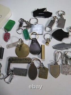 Lot of vintage key chains all old and rare