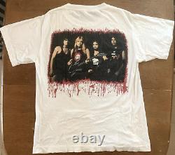 MEGA RARE Vintage Licensed 1990 SLAYER South Of Heaven T-shirt Metal Tee