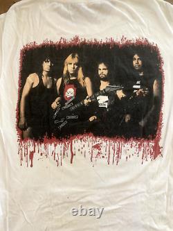 MEGA RARE Vintage Licensed 1990 SLAYER South Of Heaven T-shirt Metal Tee