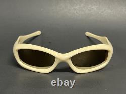 MINT RARE OAKLEY FATCAT CREAM GOLD display vintage non metal frame