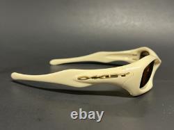 MINT RARE OAKLEY FATCAT CREAM GOLD display vintage non metal frame