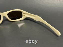 MINT RARE OAKLEY FATCAT CREAM GOLD display vintage non metal frame