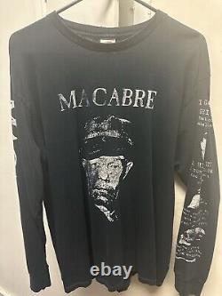 Macabre Long Sleeve Shirt L VINTAGE Murder Metal Rare