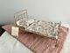 Maileg Mini Gold Vintage Metal Bed Discontinued Retired Rare New