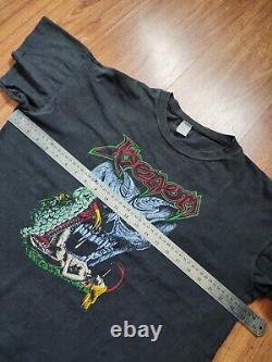 Mega Rare Vintage Venom 80's t shirt Heavy metal, Black Metal, Speed metal