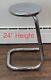 Metal Tubular Chrome Paperclip Stool Vintage 24'' Height Very Rare