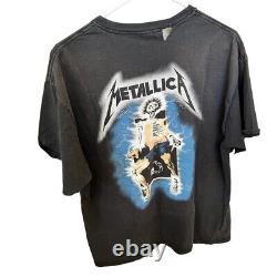 Metallica 1994 Vintage RARE Metal Up Your Ass T-Shirt Size L Licensed To Giant