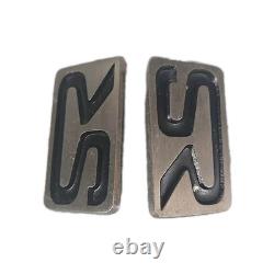 Meyers Manx Sr Side Badges Vintage New Old Stock Super Rare Metal Classic Oem