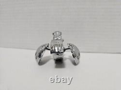 Microman Takara Chrome Metal Hawk MC-16 Vintage Micro Change Figure Very Rare