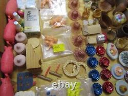 Miniatures 112 Collection Rare Find Vtg Artisan Collectibles Huge Assorted Lot