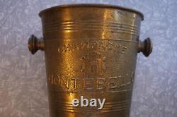 Montebello Champagne France Ice Bucket RARE Metal Vintage
