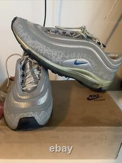 Nike Air Max 97 Lux Silver Men Size 12 Vintage 316783 041 RARE Jordan Yeezy 3 4