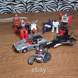 Offees Welcome! LOT Nine (9) Rare Vintage 1980s Transformers Toys