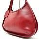 Old Coach Ergo Shoulder Bag 9027 Leather Red Charm Rare Metal Usa Made Vintage