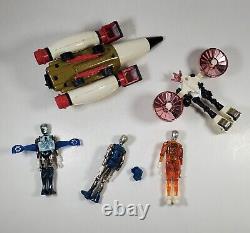 Old Rare Vintage 70's Mego Micronauts Lot Space Glider Translucent Action Figure