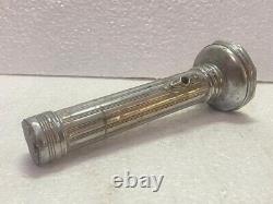 Old Vintage Rare Metal Eveready Battery Operated Camping Torch Flash Light