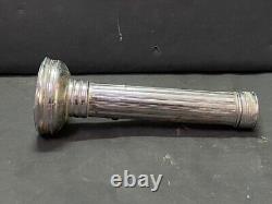 Old Vintage Rare Metal Eveready Battery Operated Camping Torch Flash Light