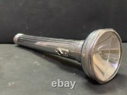 Old Vintage Rare Unique Metal Geep Battery Operated Camping Torch Flash Light