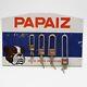 Papaiz Solid Brass Padlocks Metal Sign 17.5 X 11.5 Vintage Rare