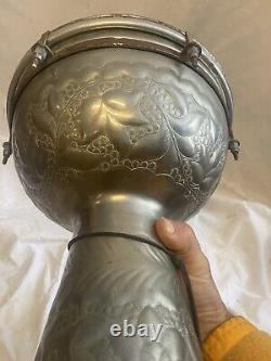 Pakistani Metal Drum Vintage Rare Beautiful Tone Hand Drums Djembe Style