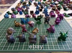 Pokemon Metal Mini Figure Collection Bulk Sale Over 100 Pieces Set Vintage Rare