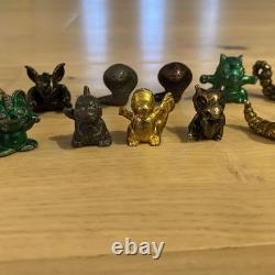 Pokemon Mini Metal Figure Vintage Rare Metal Collection Lot Sale 16 set