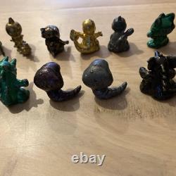 Pokemon Mini Metal Figure Vintage Rare Metal Collection Lot Sale 16 set