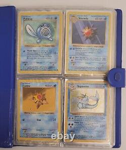 Pokemon Vintage 1999 Wotc Cards Full Binder lot shadowless Promos Old Holos Rare