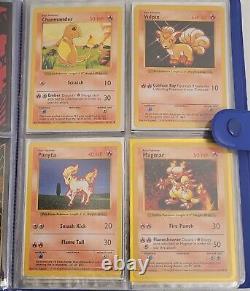 Pokemon Vintage 1999 Wotc Cards Full Binder lot shadowless Promos Old Holos Rare