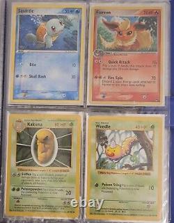 Pokemon Vintage 1999 Wotc Cards Full Binder lot shadowless Promos Old Holos Rare