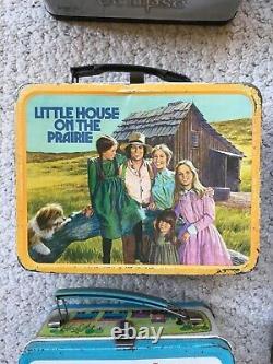 Pre-1970 2019 Lunch Box & Thermos Vintage Metal Lunchbox RARE lot
