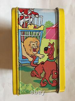 RARE 1973 Scooby Doo Where Are You Metal Lunch Box Vintage Lunchbox