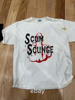 RARE! 3x Vintage Heavy Metal Scum Scunge concert t-shirts! Dimebag Darrell