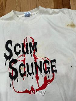 RARE! 3x Vintage Heavy Metal Scum Scunge concert t-shirts! Dimebag Darrell