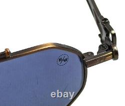RARE CLUB-MASTER SUNGLASSES VINTAGE EDWIN 70s MADE IN JAPAN ICONIC METAL FRAME