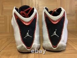 RARE? Nike Air Jordan 21 XXI OG Sz 12 White Red Chrome 313038-161 Vintage'05