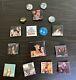 Rare Vintage 16pc Original 1980's Heavy Metal Hair Metal Hard Rock Pin Lot Ratt