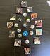 Rare Vintage 23pc Original 1980's Heavy Metal Hair Metal Hard Rock Venom Pin Lot