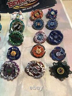 RARE VINTAGE Beyblades Lightning L Drago Bolt Blast Stadium Bey Blade Warriors