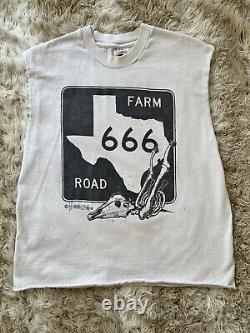 RARE VINTAGE Deadhorse 90's Band Tee Shirt Farm Road 666 Metal Texas Mike Haaga