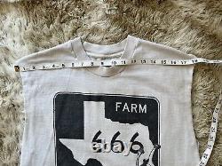 RARE VINTAGE Deadhorse 90's Band Tee Shirt Farm Road 666 Metal Texas Mike Haaga
