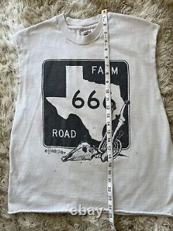 RARE VINTAGE Deadhorse 90's Band Tee Shirt Farm Road 666 Metal Texas Mike Haaga