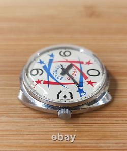 RARE VINTAGE Men's Wristwatch RAKETA BIG ZERO Mechanical 2609. HA USSR Serviced