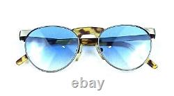 RARE VINTAGE SUNGLASSES PANTO STYLE METAL FRAME ITALY 80s ICONIC OUTDOORS SHADES