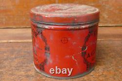 RARE Vintage 1910s/1920s Galena SUPERIOR CUP GREASE 3lb Metal Grease Oil Can