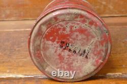 RARE Vintage 1910s/1920s Galena SUPERIOR CUP GREASE 3lb Metal Grease Oil Can