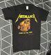 Rare Vintage 1984 Metallica Jump In The Fire Tee T Shirt 80s Metal Militia