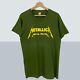 Rare Vintage 1984 Metallica Member Metal Militia Euro Tee T Shirt 80s