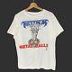 Rare Vintage 1988 Testament Metal Balls Tee T Shirt 80s