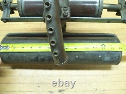 RARE Vintage Antique Lawn Water Irrigation Sprinkler Skinner System Troy Ohio